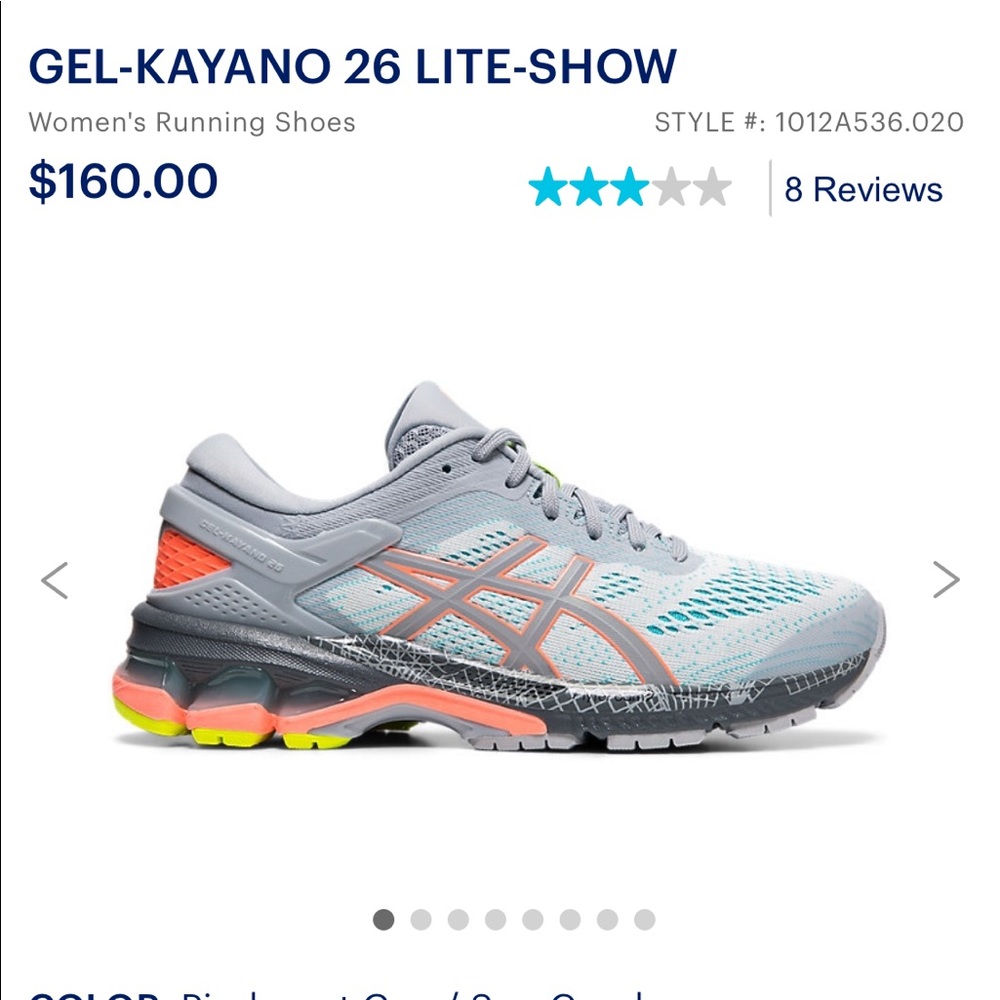 Asics Gel kayano running shoes